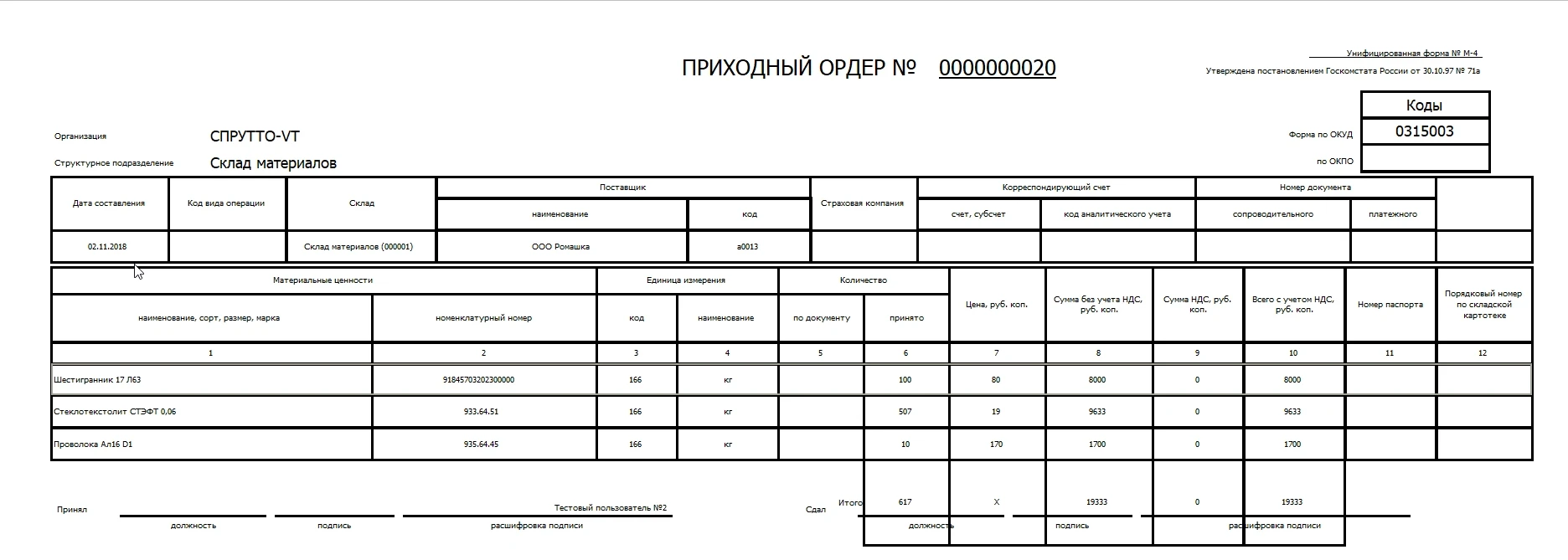 СПРУТ-ОКП 8.1.4 - Отчеты