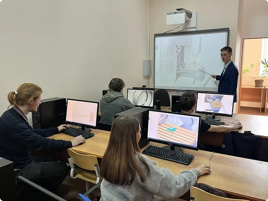Практическая работа со СПРУТКАМ в учебной аудитории