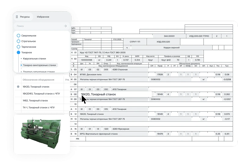 бланк техпроцесса