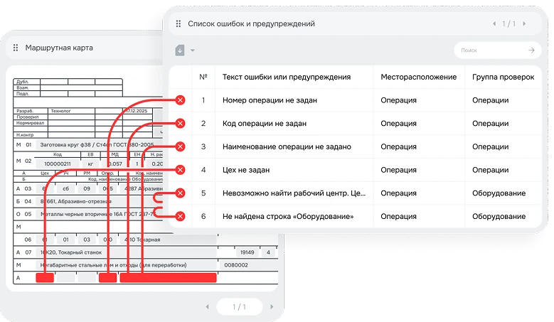 Система проверяет корректность данных